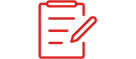 Icono documentación rojo